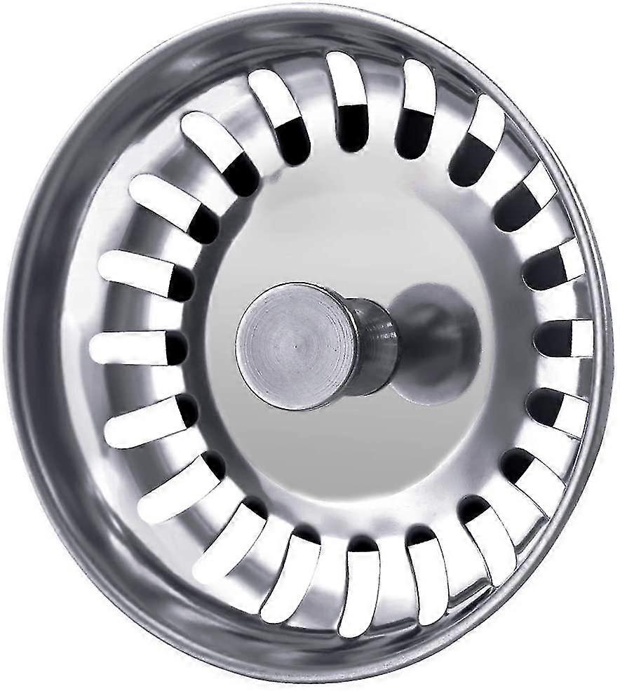 Sink Strainer Plug 80 Mm, 1 Piece Basket Strainer Sink Waste Plug Replacement