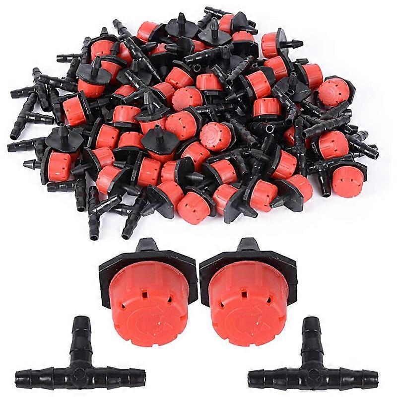 200 Adjustable Irrigation Drippers with Drip Irrigation Kit Compatible Garde