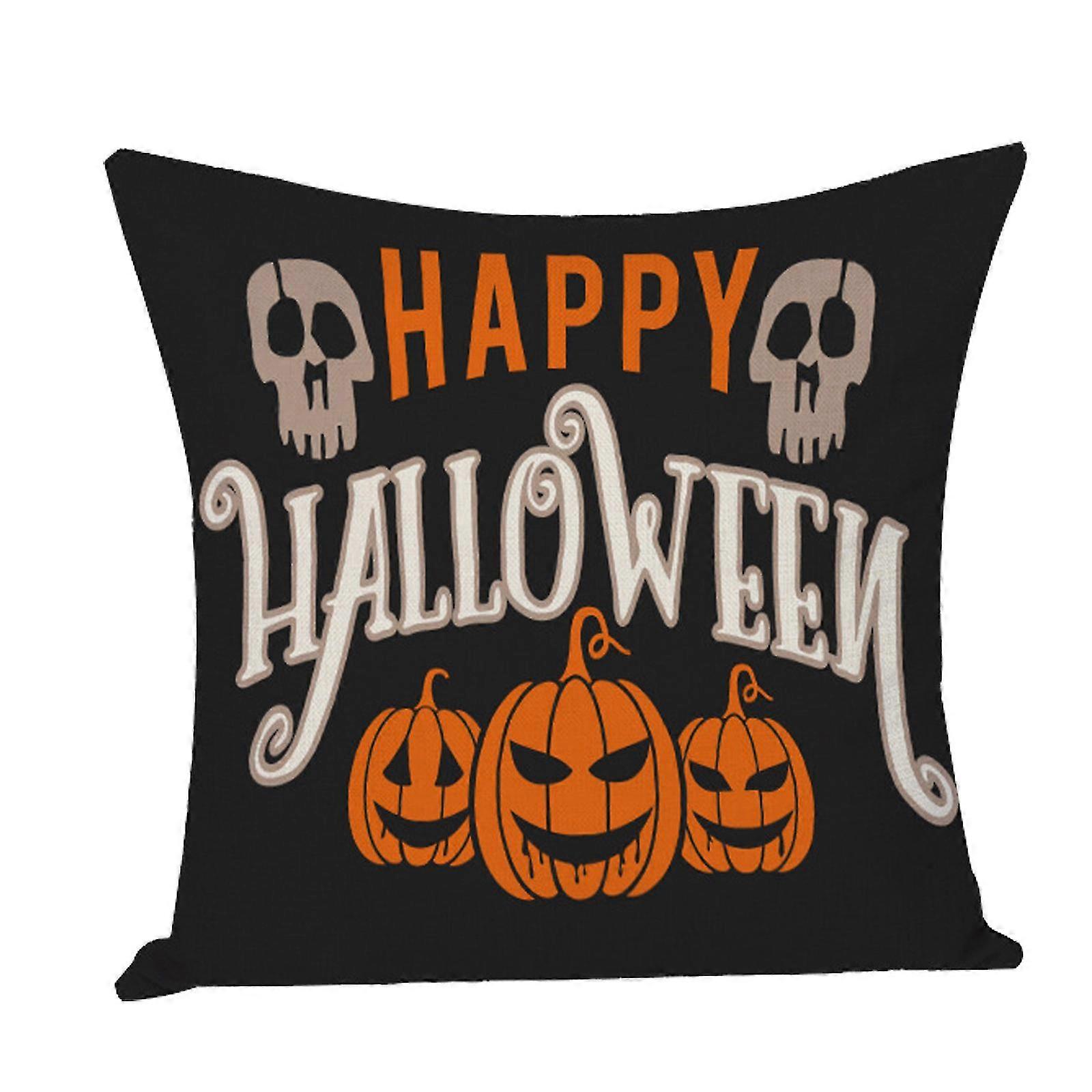 Halloween Pillowcase Sofa Home Decoration Linen Pillowcase