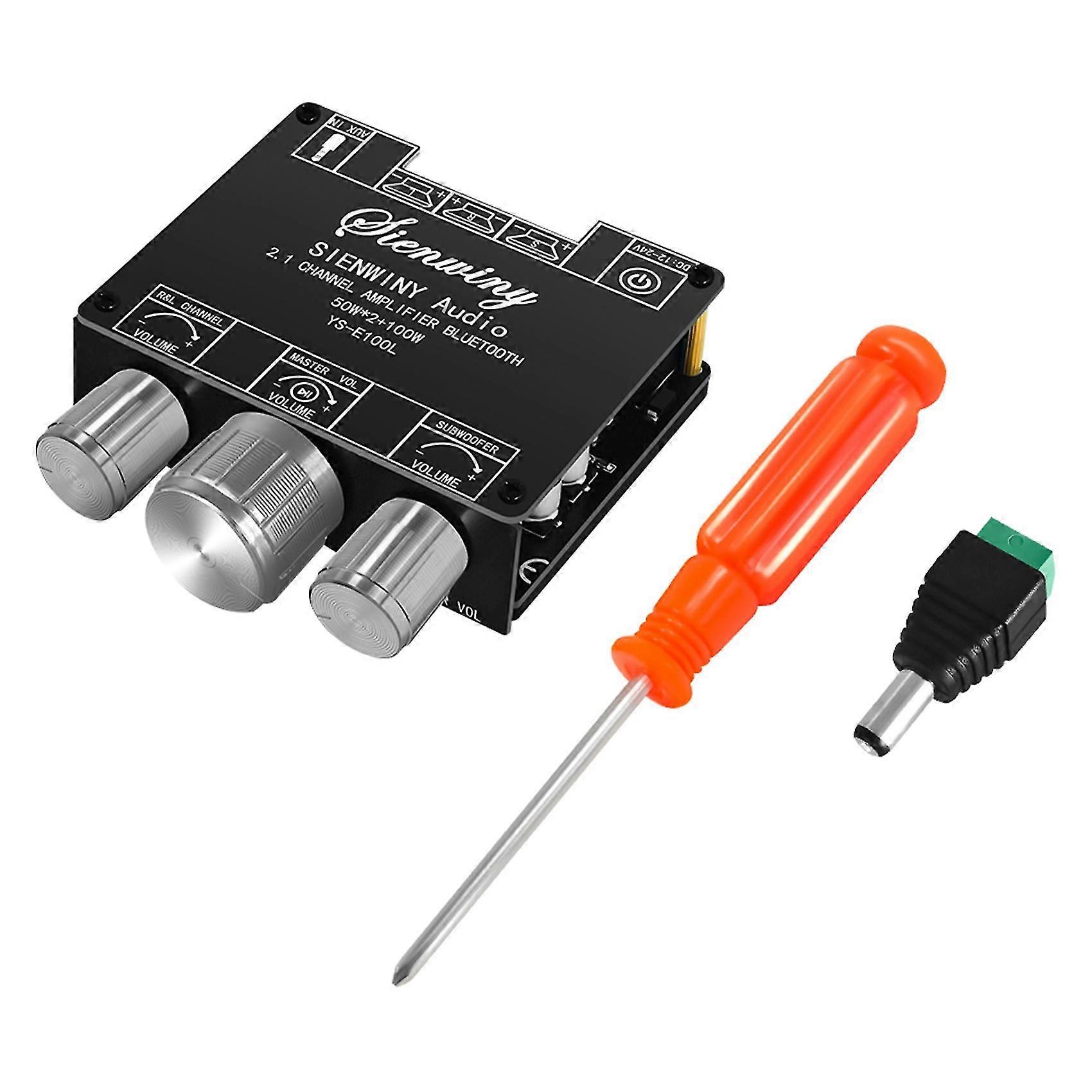 -e100l 2.1-canal Bluetooth Amplificator Board 50wx2 (stânga dreapta Channel) + 100w (subwoofer) Amplificator audio