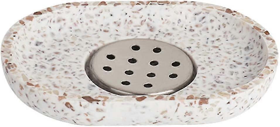 Soap Box Soap Platform Terrazzo, Creative Soap Container For Bathrooms At Home, Soap Dish That Can Be Used As A Beautiful Gift For Friends Wholesale (