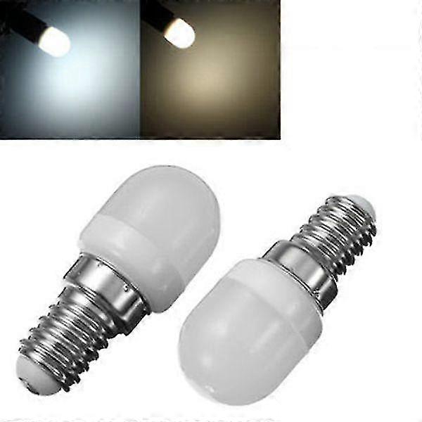 E14 1.5w mini led white/warm white light bulb home chandelier refrigerator lamp ac200-240v luolv