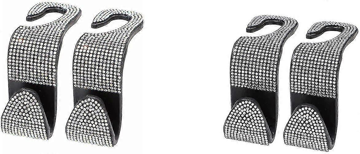 Bling Car Seat Headrest Hooks Compatible With Car, Headrest Auto Seat Hook