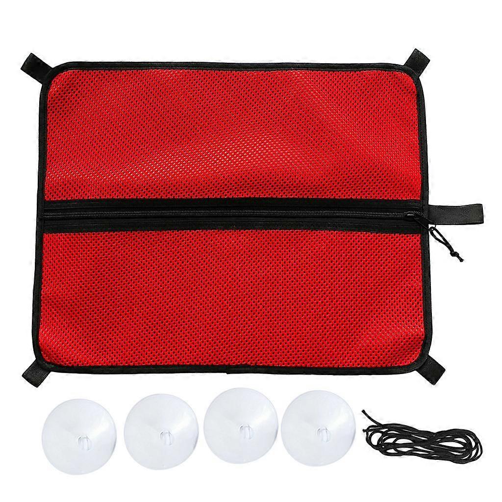 Premium Mesh Deck Storage Bag for Surfboard Paddleboard SUP Accessory Red