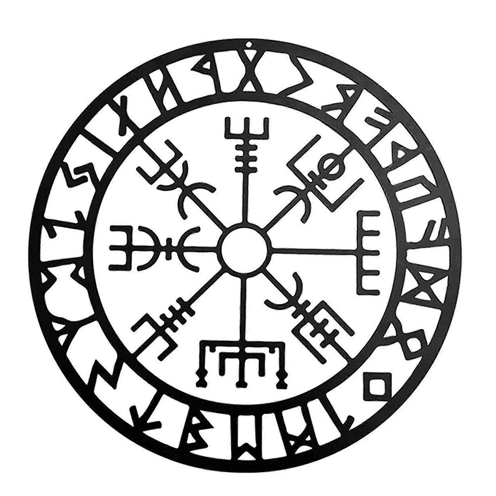 PLAQUE MÉTAL dieu viking 30 X 20 CM