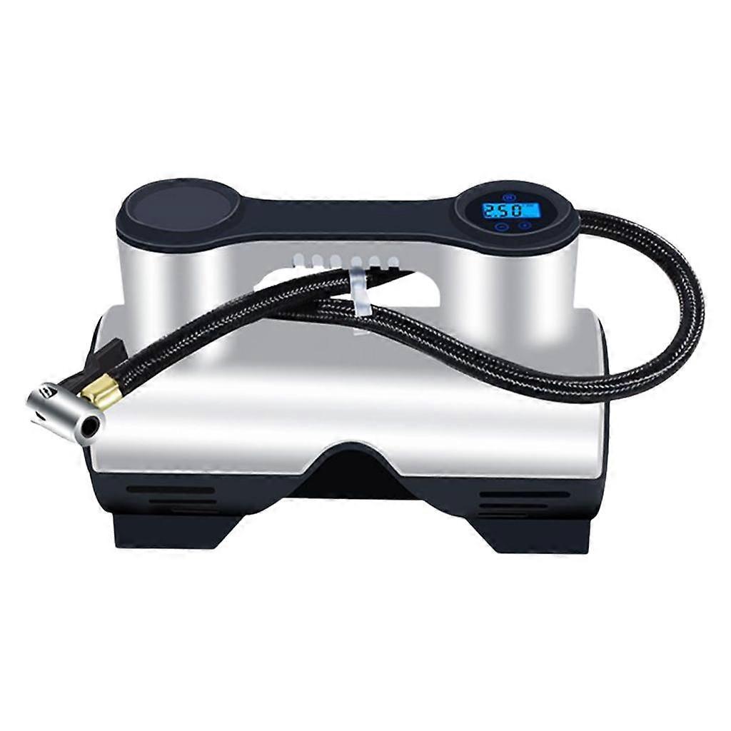 Luftkompressor Auto Reifen Inflator Luftpumpe Elektrisch 12V Home Wired LED