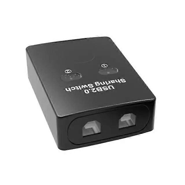 With Push Button Printer Sharer 2.0 Switch High Speed Usb Kvm Switcher 2 1 Out For Easy Computer Sharing