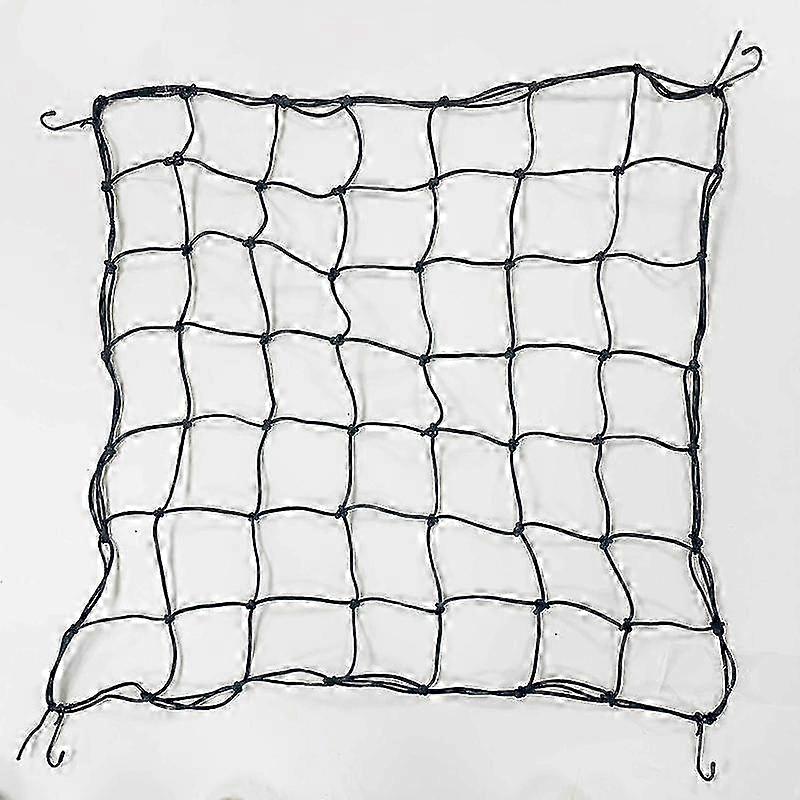 Barsinfi Hydroponic Grow Room Scrog Net Tent Plant Support Netting Elastic Hooked Grid Trellis Small