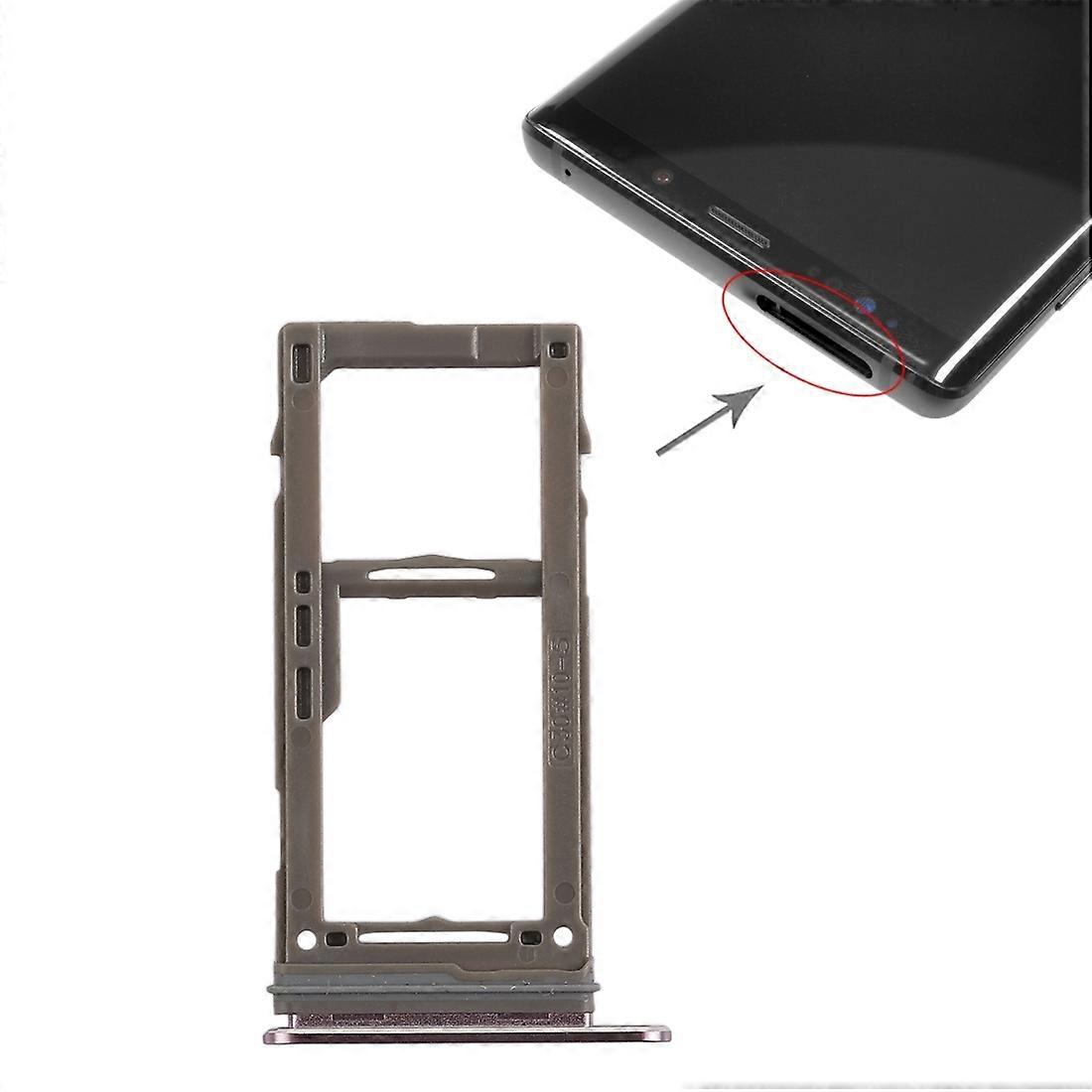 SIM Card Tray +  Micro SD Card Tray for Galaxy Note9