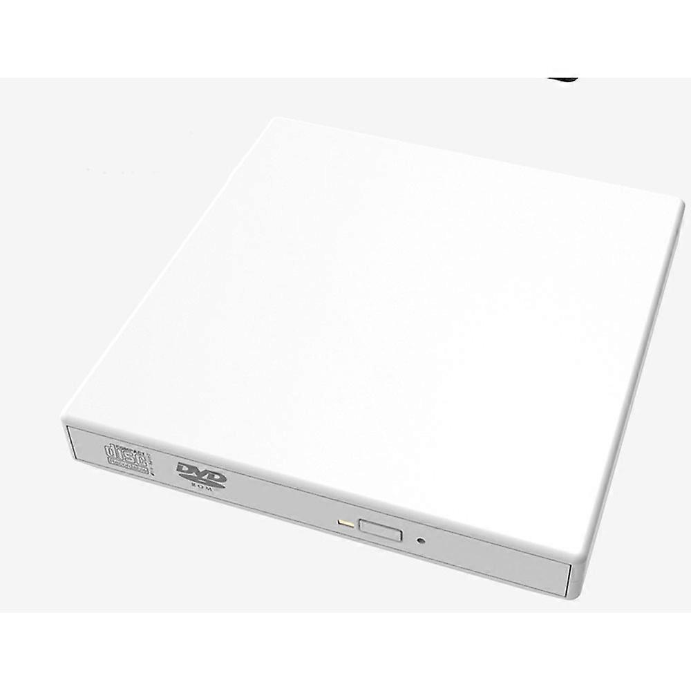 External USB Drive, DVD Drive, All-in-One Machine, CD Burner, White