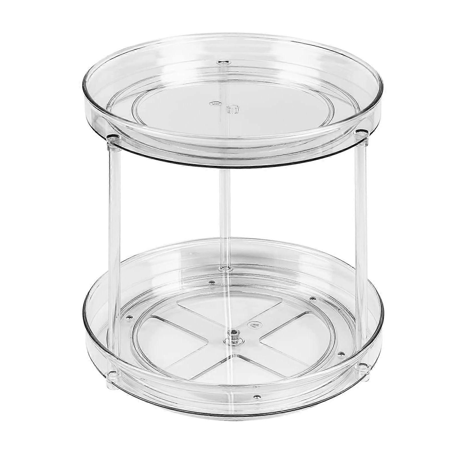 Shelf storage box, multi-function spice rack, kitchen rotating spice rack, rotating spice rack, transparent