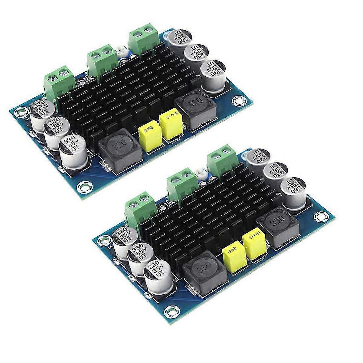 2 Pcs XH-M542 100W Audio Amplifier Board DC 12V 26V TPA3116D2 Mono Channel Digital High Power AMP M