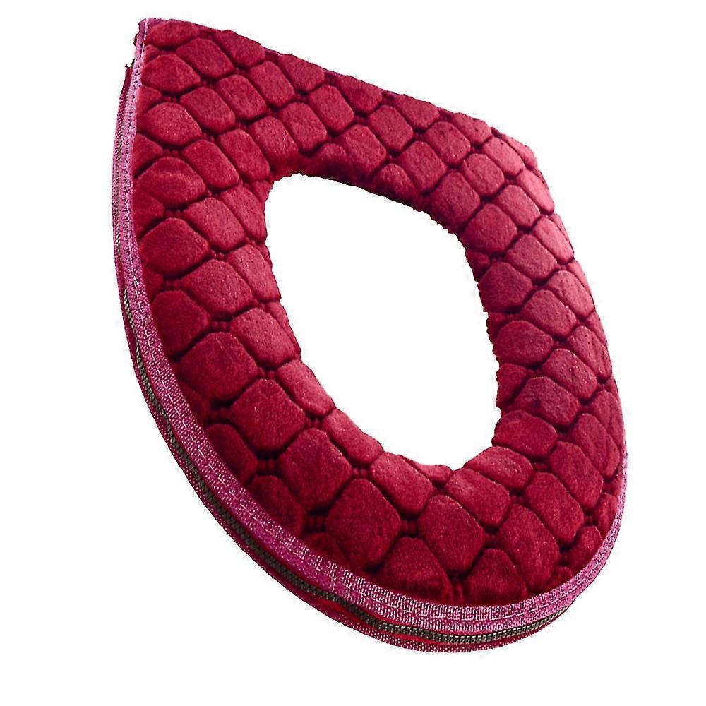 The winter toilet cover is soft, thick and warm, washable and zipper-type, easy to clean and use