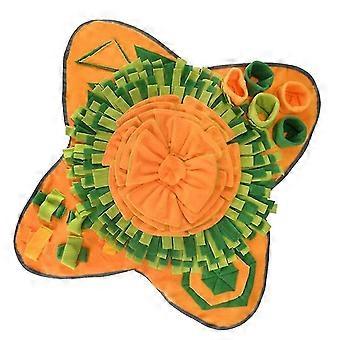 Juguetes interactivos para perros para mascotas Almohadilla redonda para olfatear mascotas Manta de entrenamiento lavable, suministros interactivos para mascotas