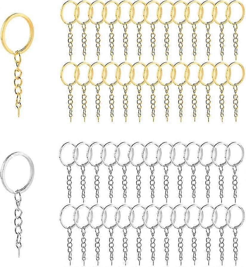 60pcs  Keychain Key Chain Ring Key Chain Ring Key Chain Ring Key Chain Rings