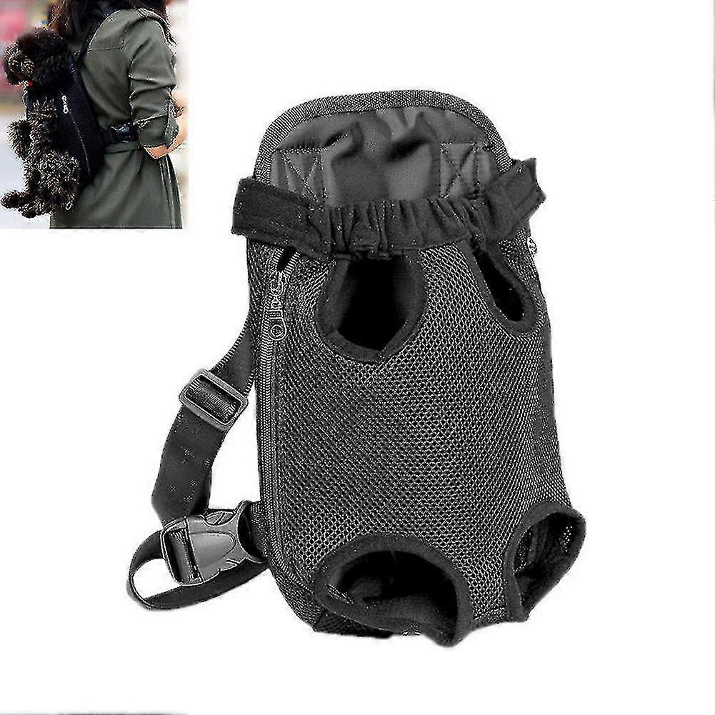 1pcペットキャリアバックパック調節可能な猫犬の前脚キャリアトラベルバッグ
