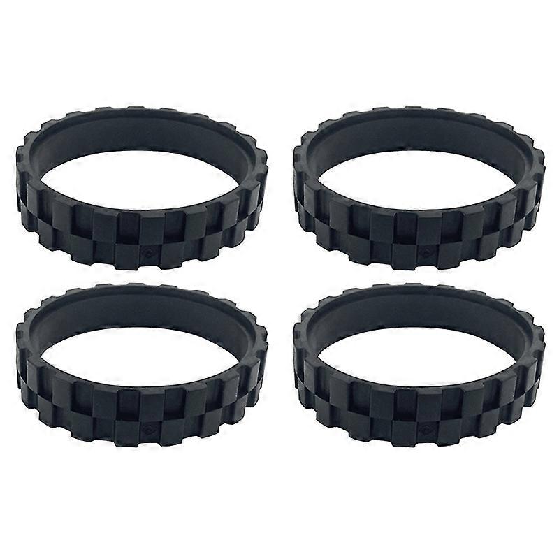 6PCS για τα εξαρτήματα Roborock S5/T6/T7 Xiaomi Walking Wheel Tire Skin Cleaner μέρη
