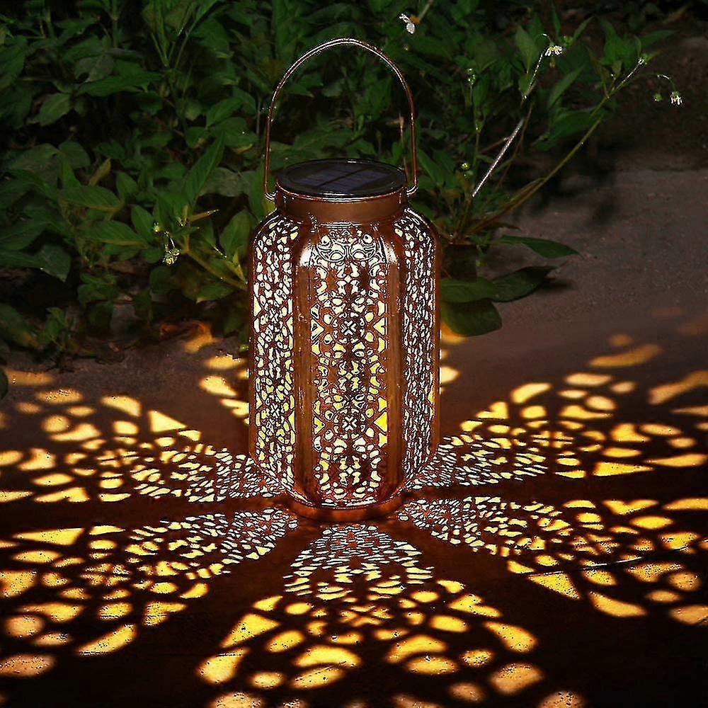 Solar Lantern Outdoor LED Waterproof Patio Decor Lamp