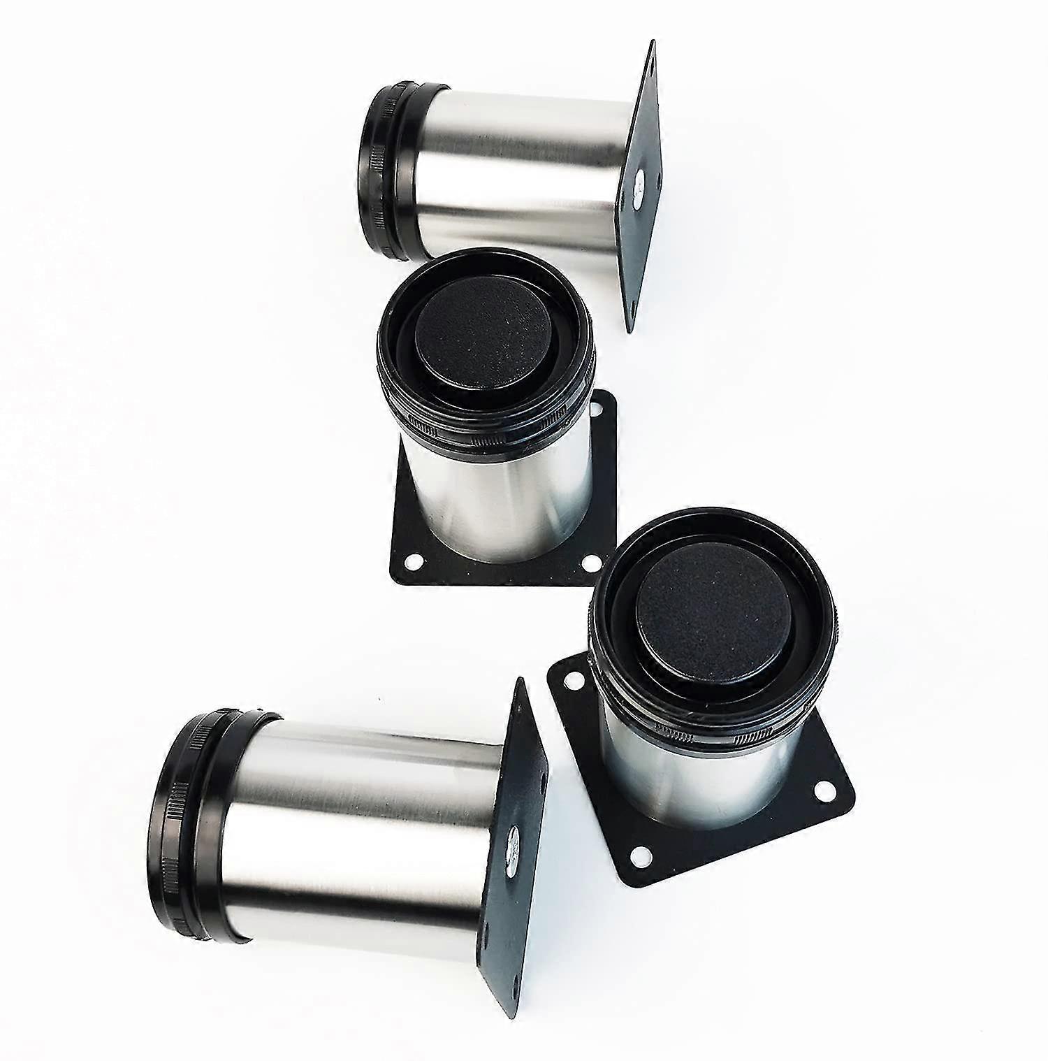 4 قطع 80mm الأثاث أقدام أريكة الساقين الأريكة الساقين الأثاث كرسي مجلس الوزراء أسرة مقعد الساقين ارتفاع قابل للتعديل