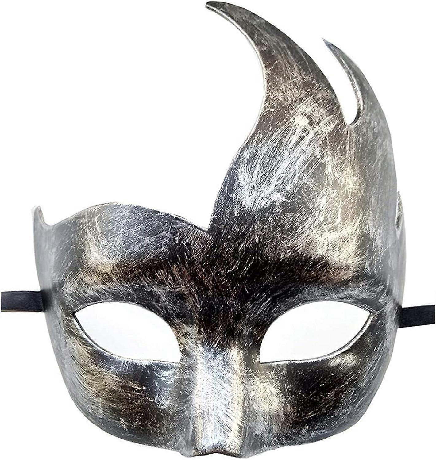 رجل نساء وجه قناع حفلة تنكرية لتصميم حزب البندقية اليونانية الرومانية الأسطورية على الطراز اليوناني