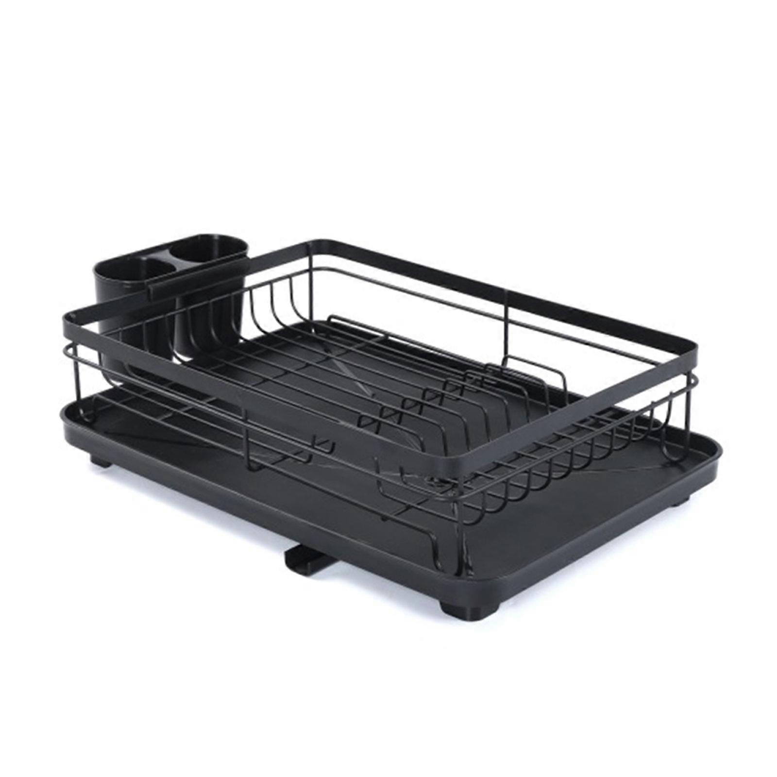 Dish Drying Rack- Space-Saving, for Kitchen Counter,100% New