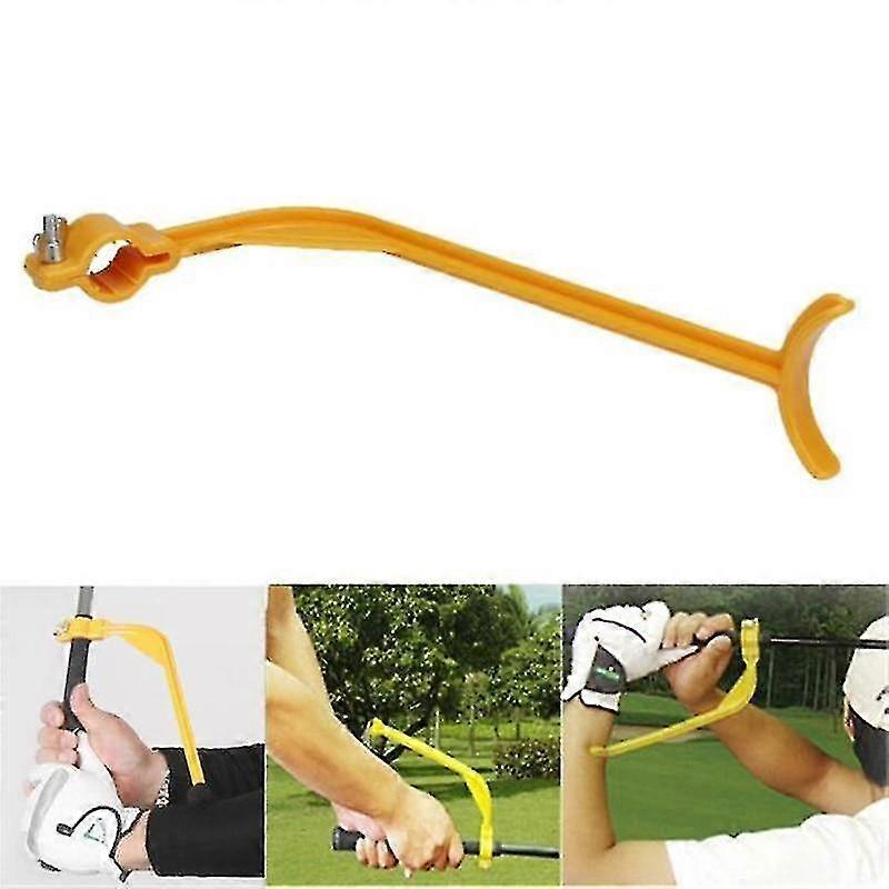 Golf Swing Training Aid(1 Piece, Yellow)