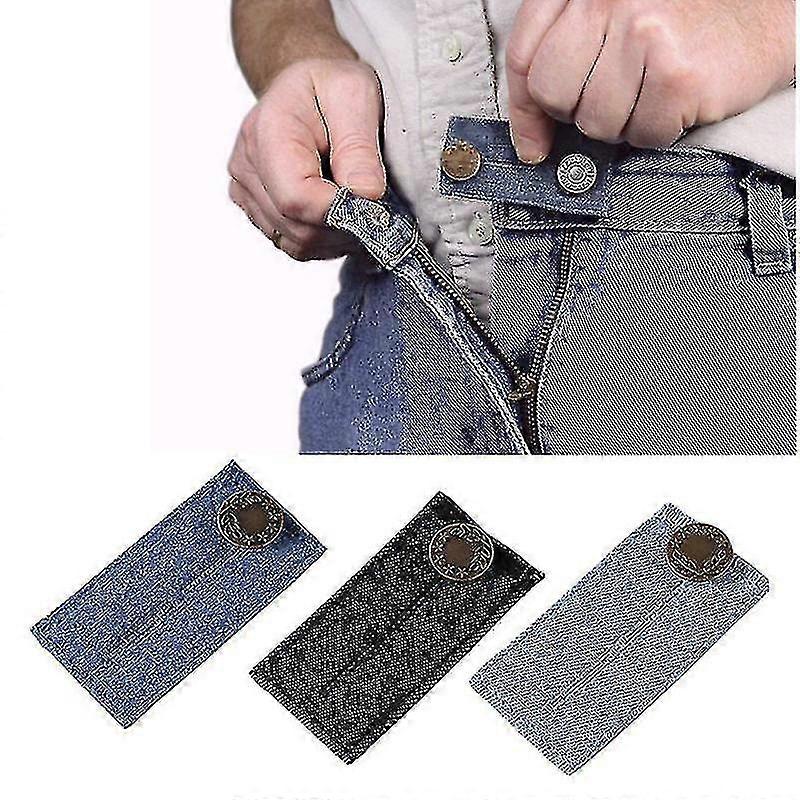 5pcs Einstellbare Knöpfe Wunderknöpfe Hosen Verlängerung Hosen Knöpfe Umstandskleidung Zubehör Hosen Knopf Extender