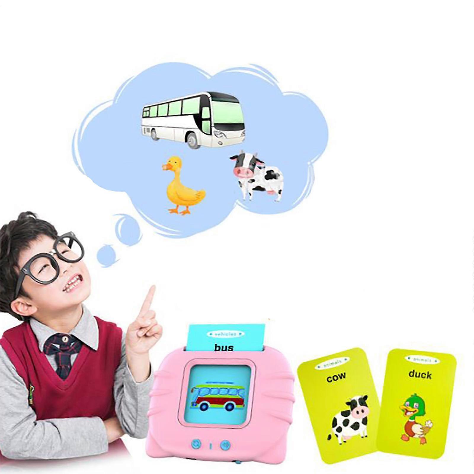 Learning Card Machine With Ce/fcc Certification For Kids To Learn Words And Pictures,100% New