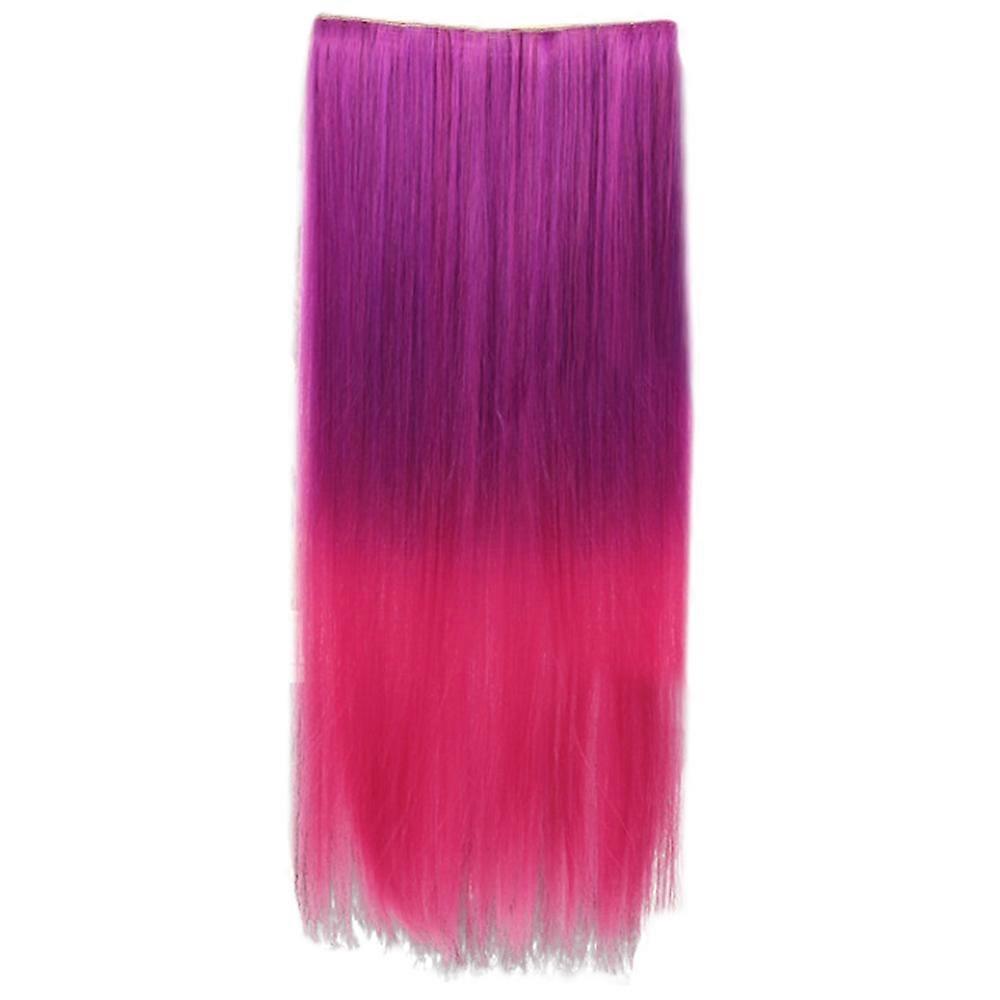 Gradient Ramp five card hair extension wig