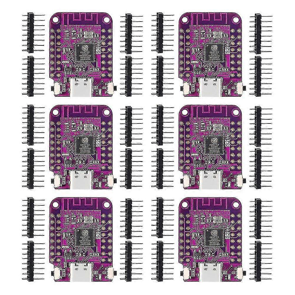 6st Esp32 S2 Mini V1.0.0 Wifi IoT-kort baserat Esp32-s2fn4r2 Esp32-s2 4MB Flash 2mb Psram Micropyth