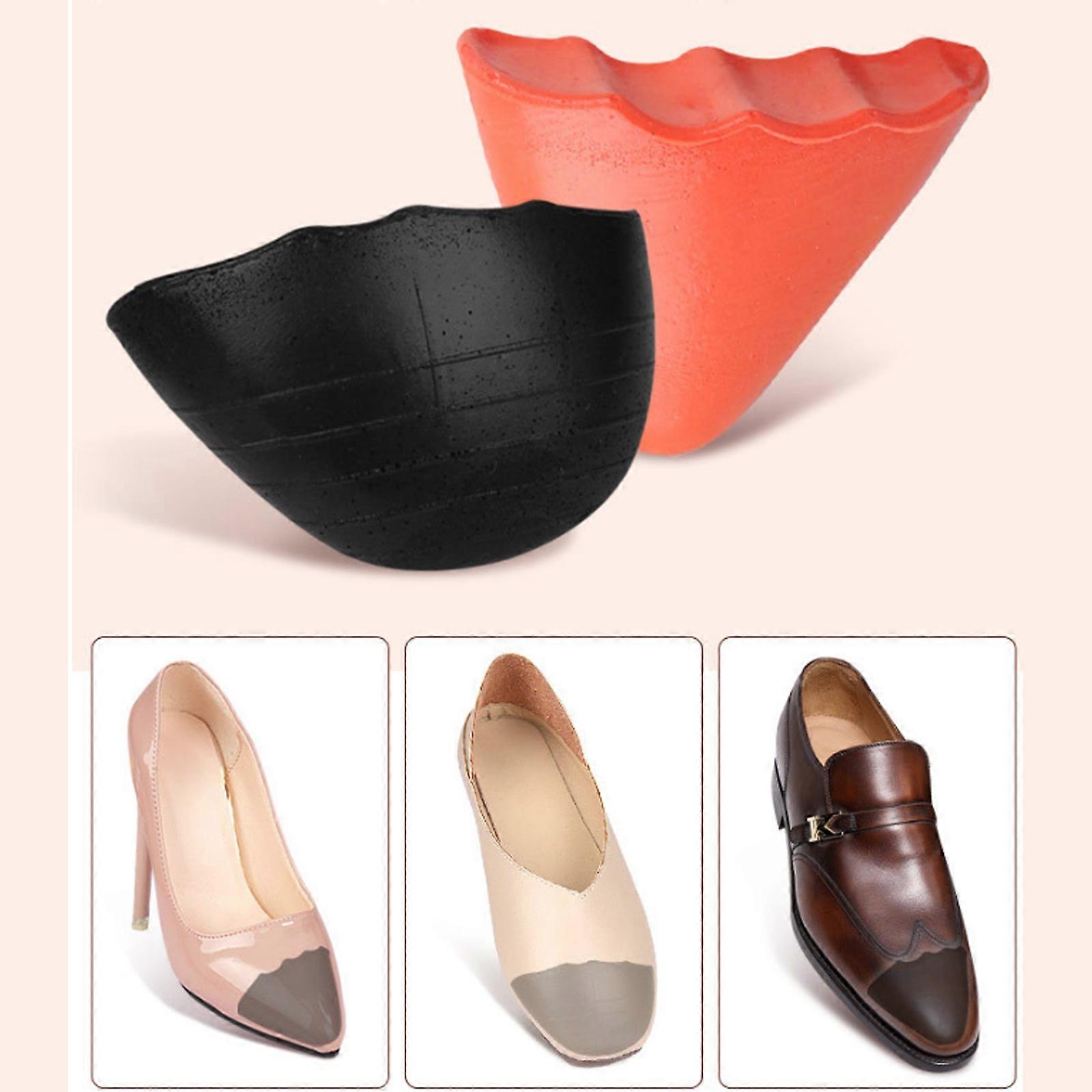 2 páry vložek do bot, výplně polštářků na prsty, aby boty seděly opakovaně použitelná výplň obuvi, poloviční vložky pro příliš velké boty Volné boty