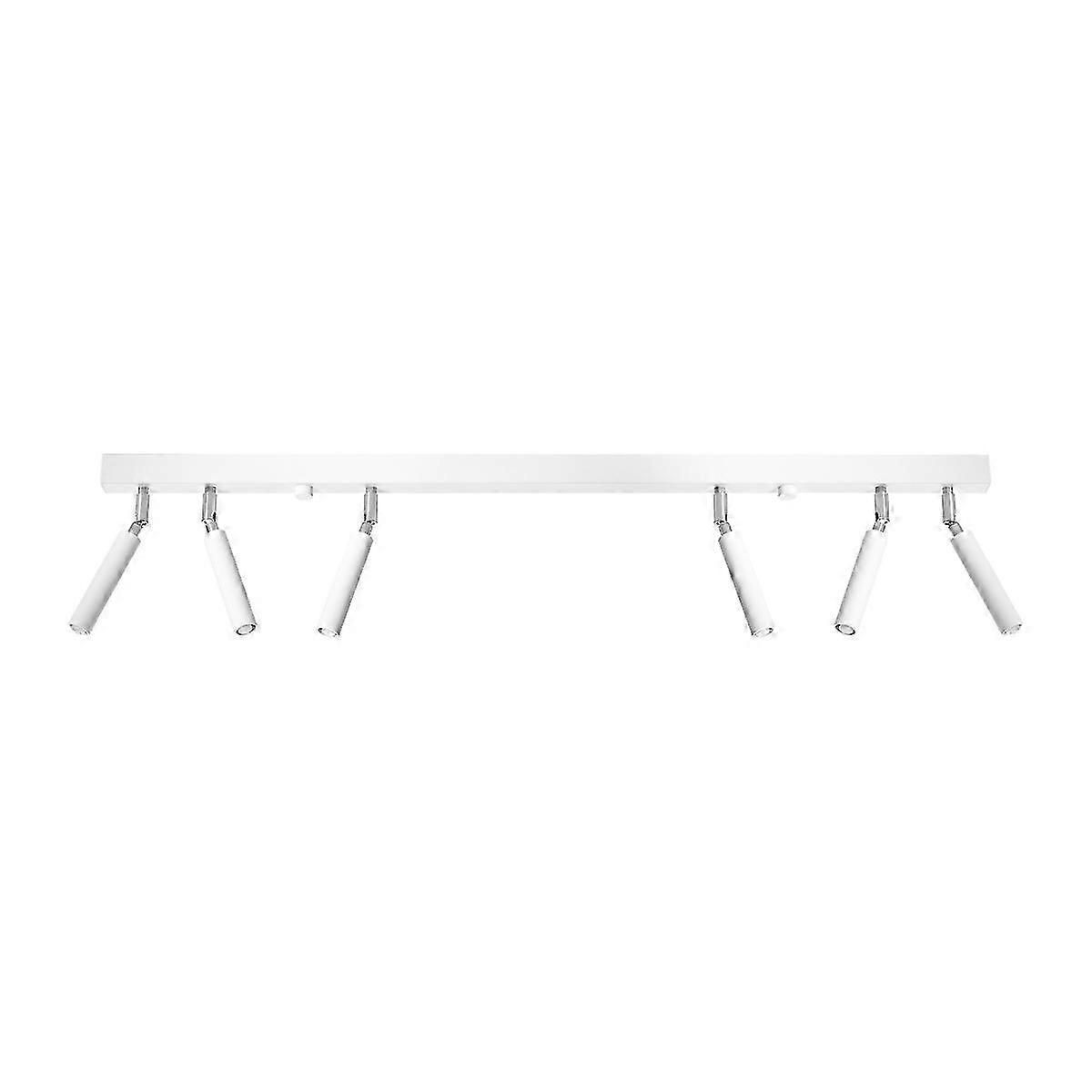 Ceiling lamp EYETECH 6 white modern for living room and corridor Sollux led