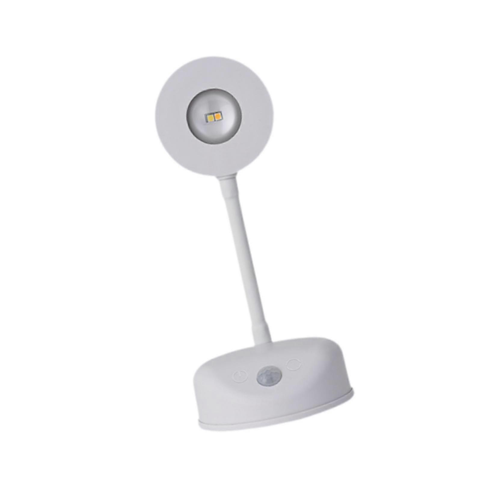 LED Motion Sensor Night Light Indoor LED Wall Light for Study Reading Garage se white