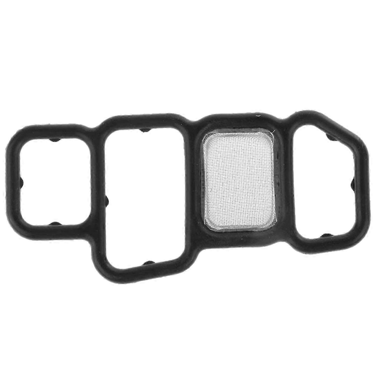 ACROPIX VTEC Solenoid Gasket Spool Valve Filter Screen Fit For Honda Accord Civic With O-Ring - Pack Of 2 Black