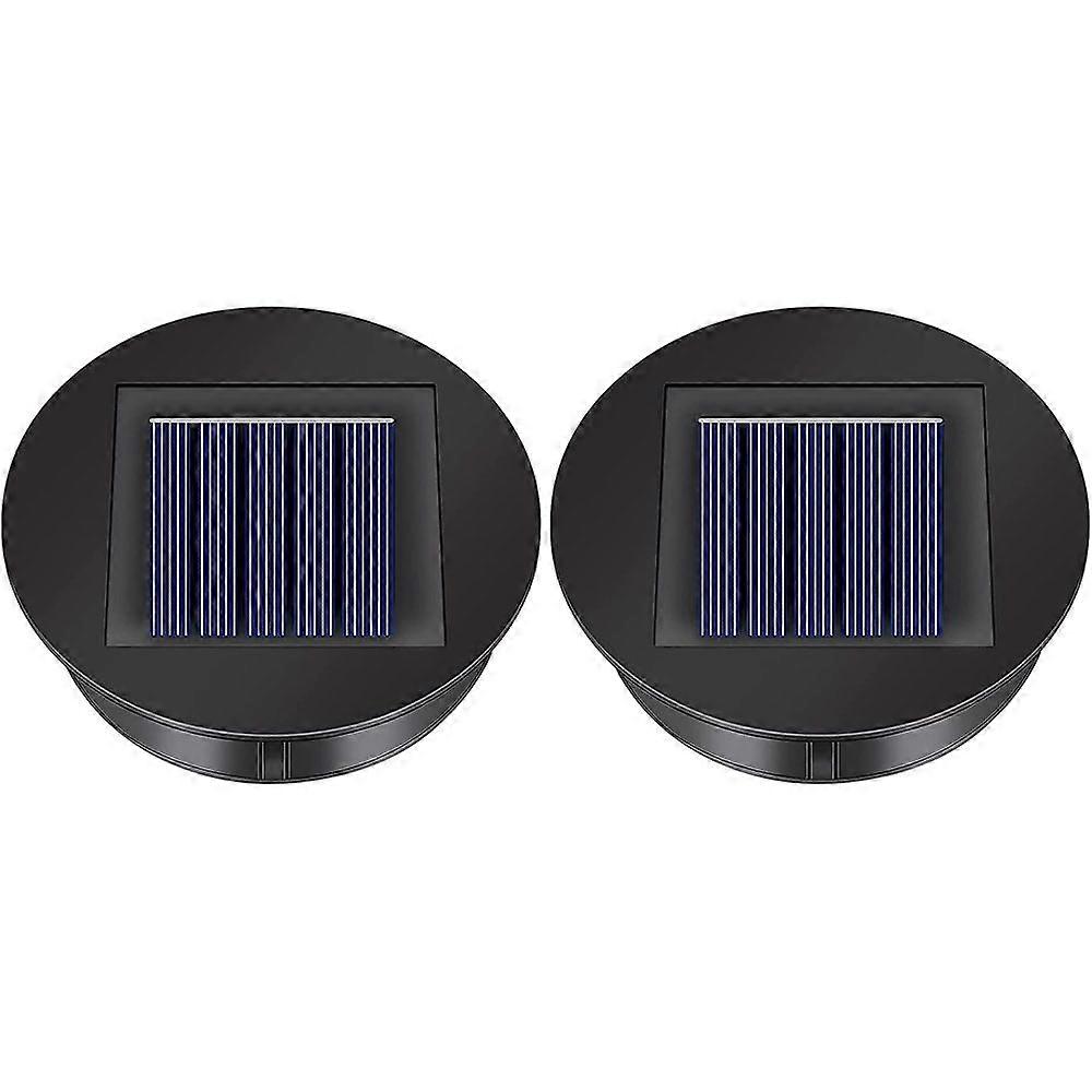 2 Solar Light Replacement Tops for Replacement Parts.