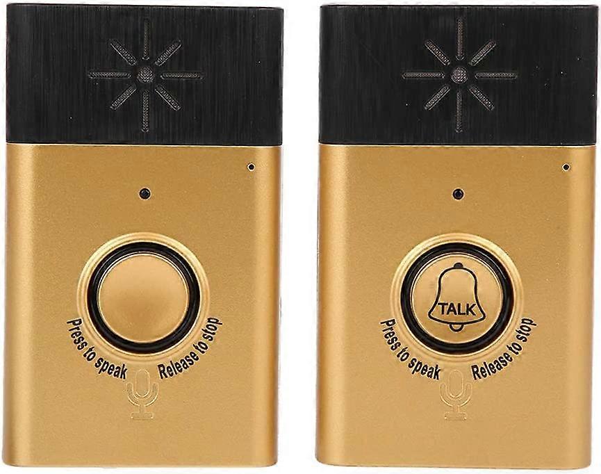Two-way Intercom Wireless Doorbell Ringtone Changeable Security Doorbell Intercom Kit