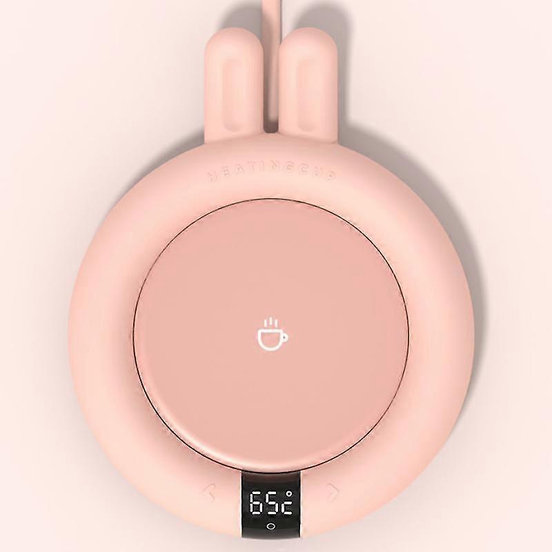 Ltcmfc Constant Temperature Coaster Office Smart Touch Heating Coaster Insulating Coffee Cup Heating Padpink