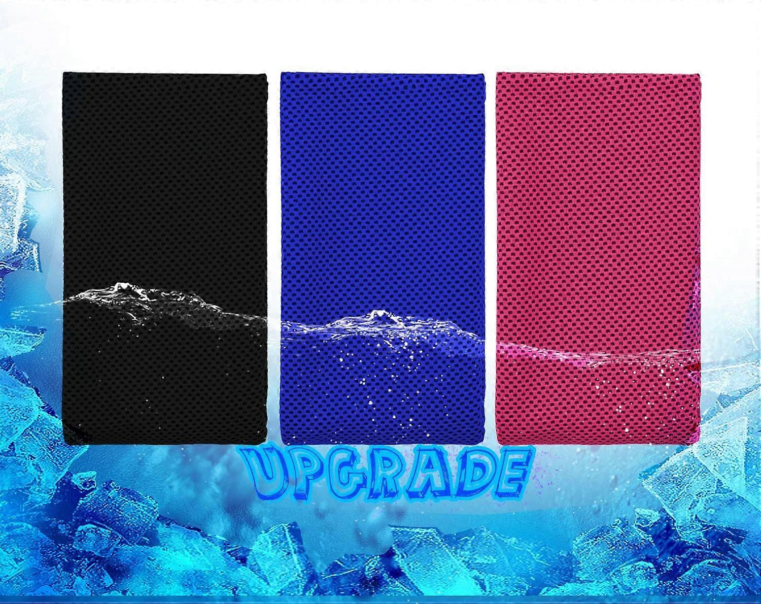 Biange jäähdytyspyyhe (40"x 12") urheiluun, kuntoiluun, joogaan, golfiin, pilatekseen, matkustamiseen, retkeilyyn ja muuhun