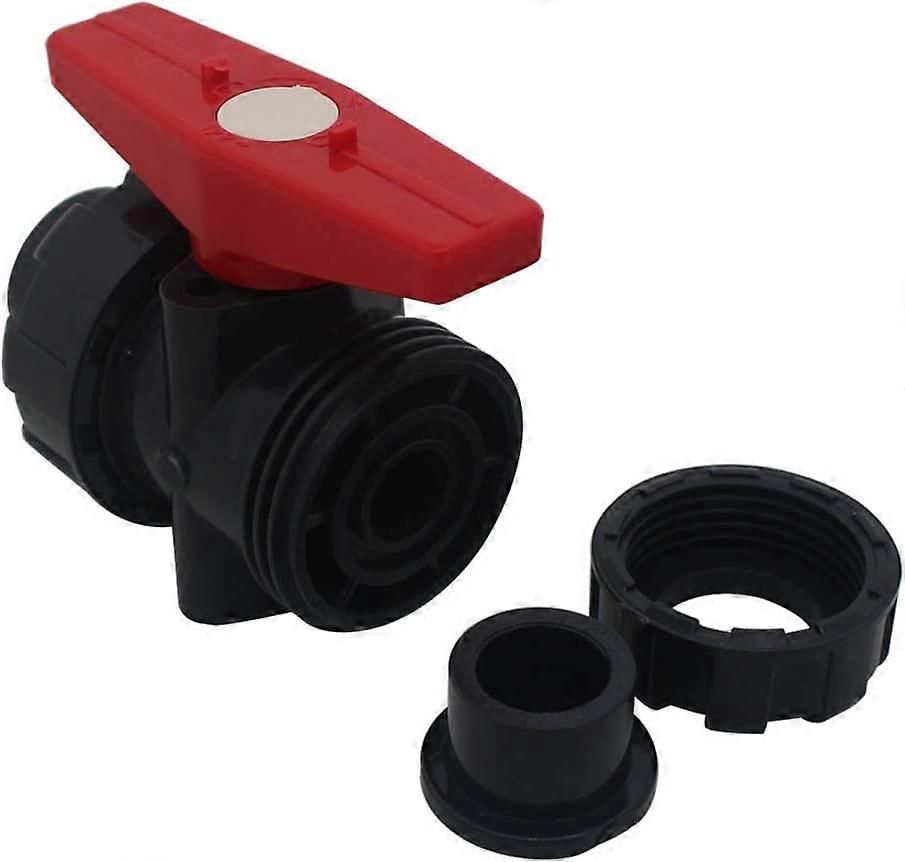 Vanne Double Union PVC à Coller - Diamètres 20 à 110mm - Robinet Boisseau Sphérique Pour Piscine