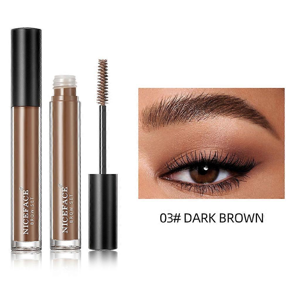 Eyebrow Gel Mascara Fill In Sparse Eye Brow Fixed Enhance Brush Coloring Waterproof Long-Lasting Eyebrow Styling Solution