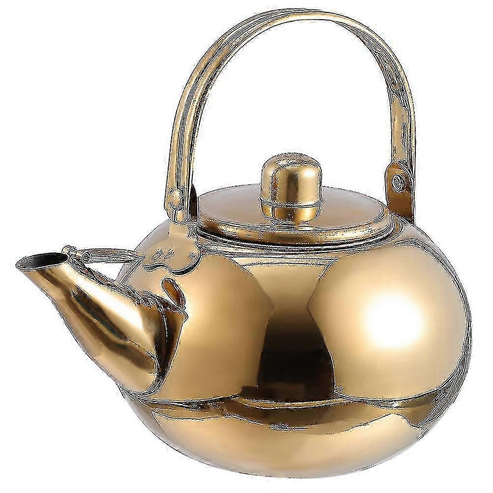 Stainless Steel Tea Kettle Practical Teapot Teakettle With Filter Screen