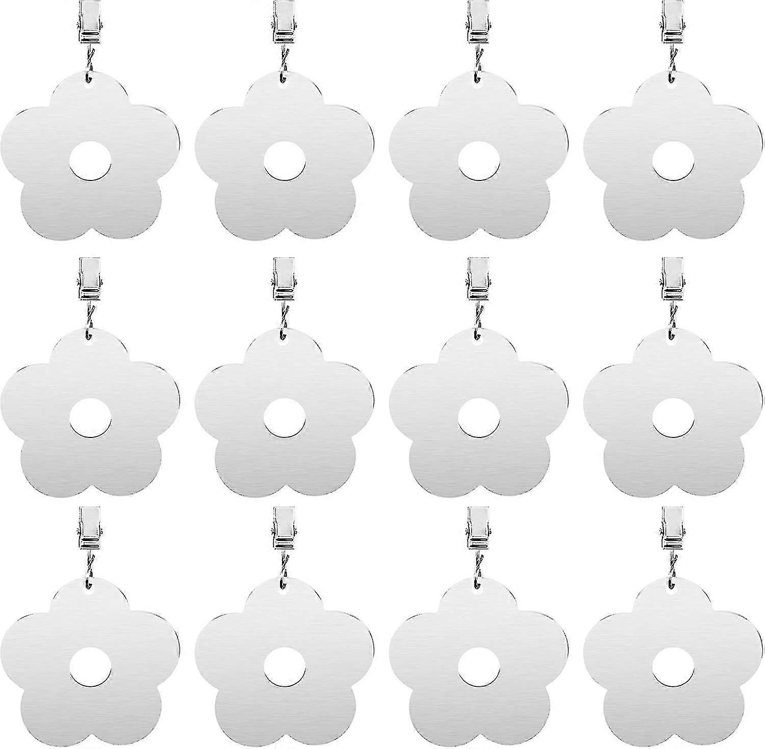 Tablecloth Weights, 12 Pcs Extra Heavy Tablecloth Weights, Garden Outdoor Tablecloth Weights - MXBC