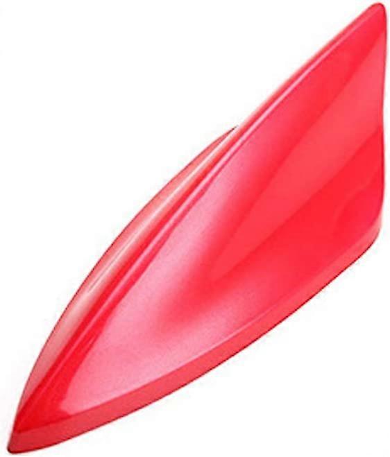 Antena do carro, Barbatana do tubarão do veículo do carro, antena do telhado da barbatana universal do tubarão com antena do telhado com base adesiva impermeável, vermelho