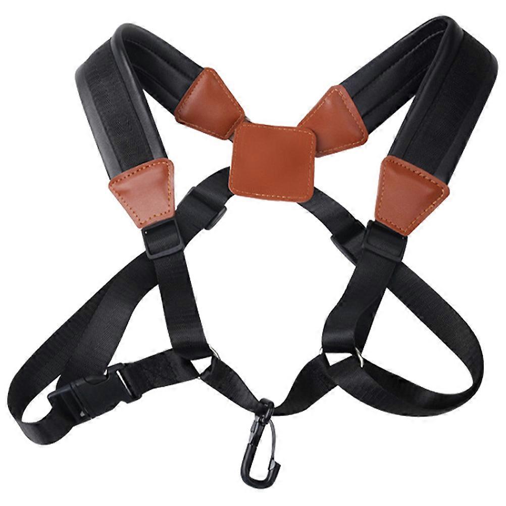 Barnesaksofon Polstret saksofonstropp Komfortabel saksofonrem altsaksofonrem Lærsaksofonstropp Saksofonstropp Saksofonbelte