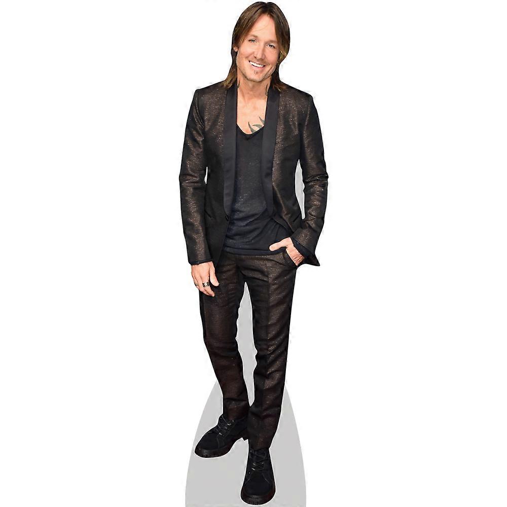 Keith Urban (Black Outfit) Cardboard Cutout (life size OR mini size). Standee. Stand Up.