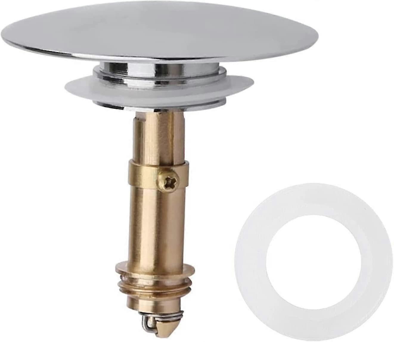 Pop Up Klicka på Clack Plug, 66mm Pop-up Stopper, Push Sink Drain för kökspresent