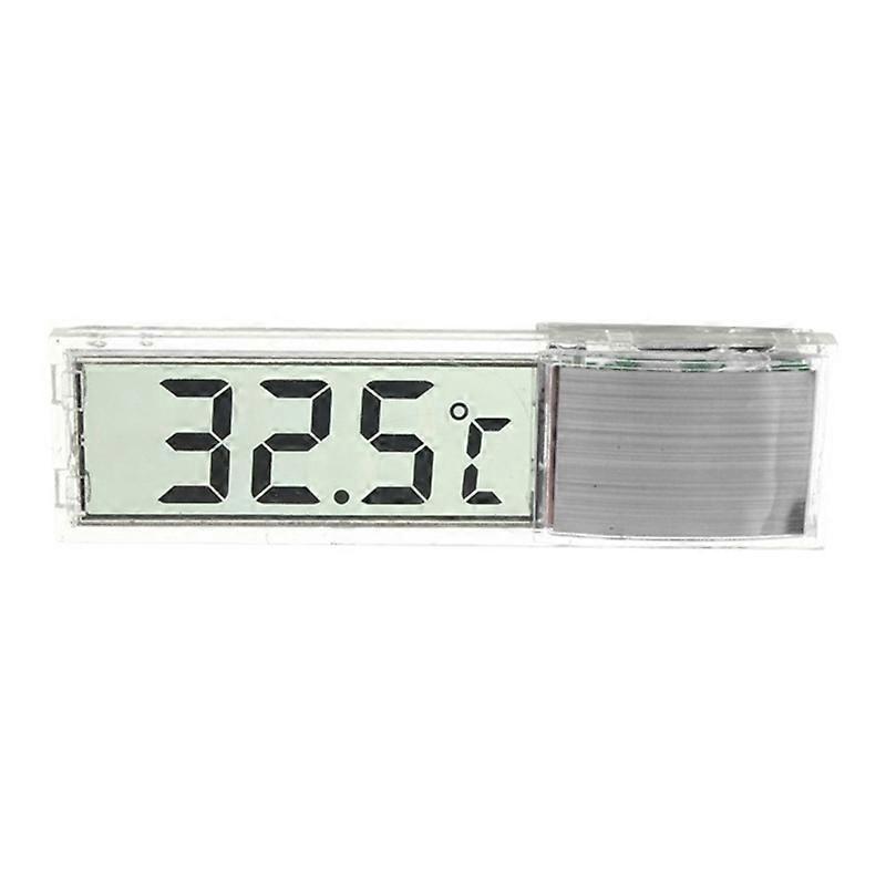 3D LCD Digital Aquarium Fish Tank Water Temperature Meter Stick-on Thermometer Qinhai