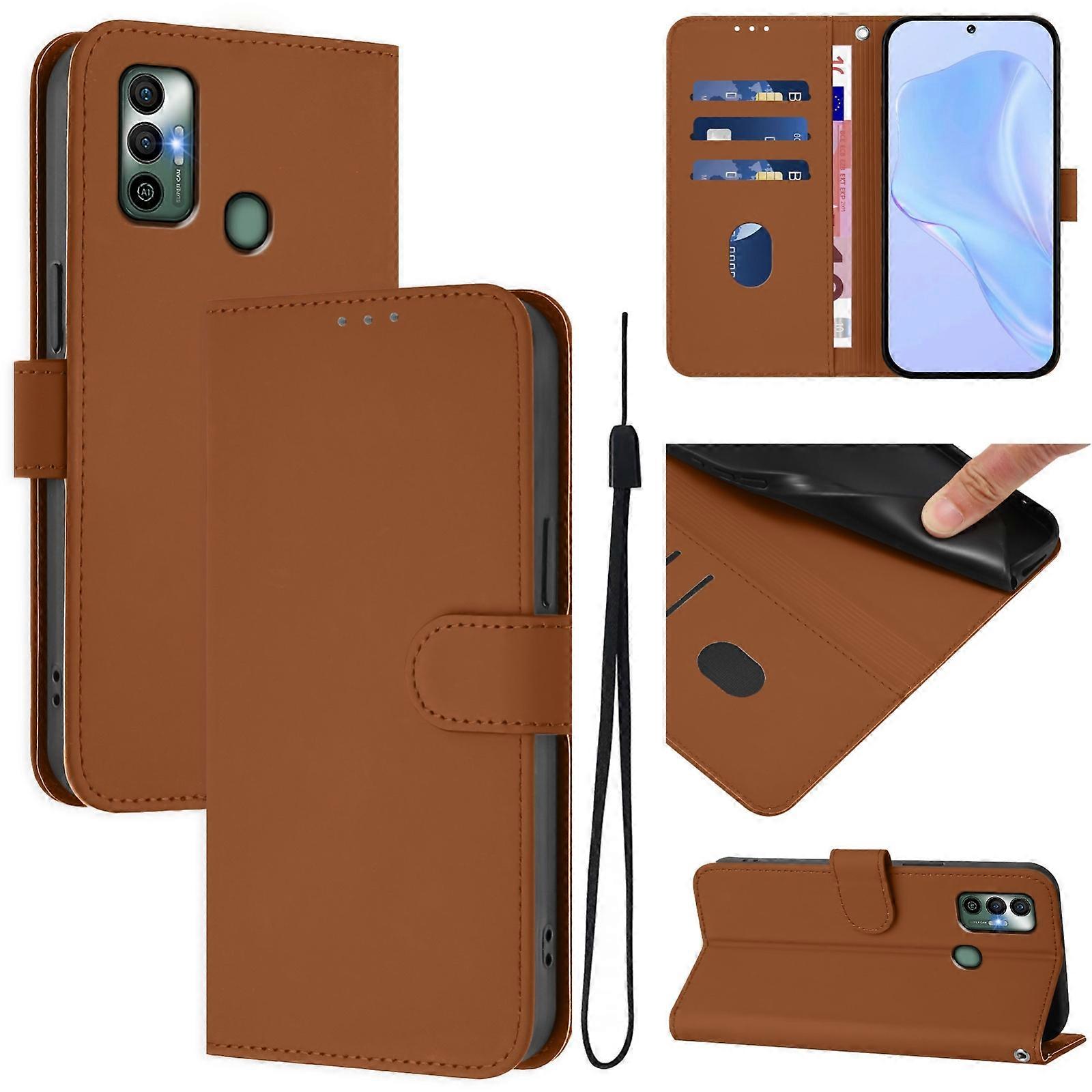 YB-PT01 Lanyard PU Case For Tecno Spark 7 / 7T