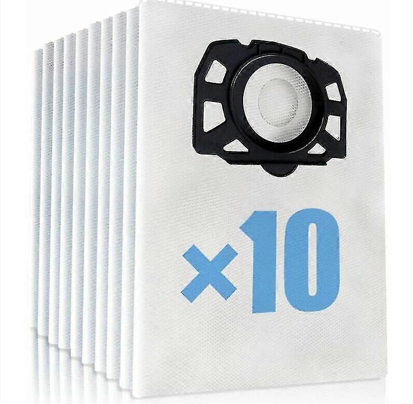 10pcsケルヒャー掃除機バッグWD4 WD5 WD6ケルヒャーバッグMV4、MV5、MV6ダストフィルターバッグケルヒャーs202441212649