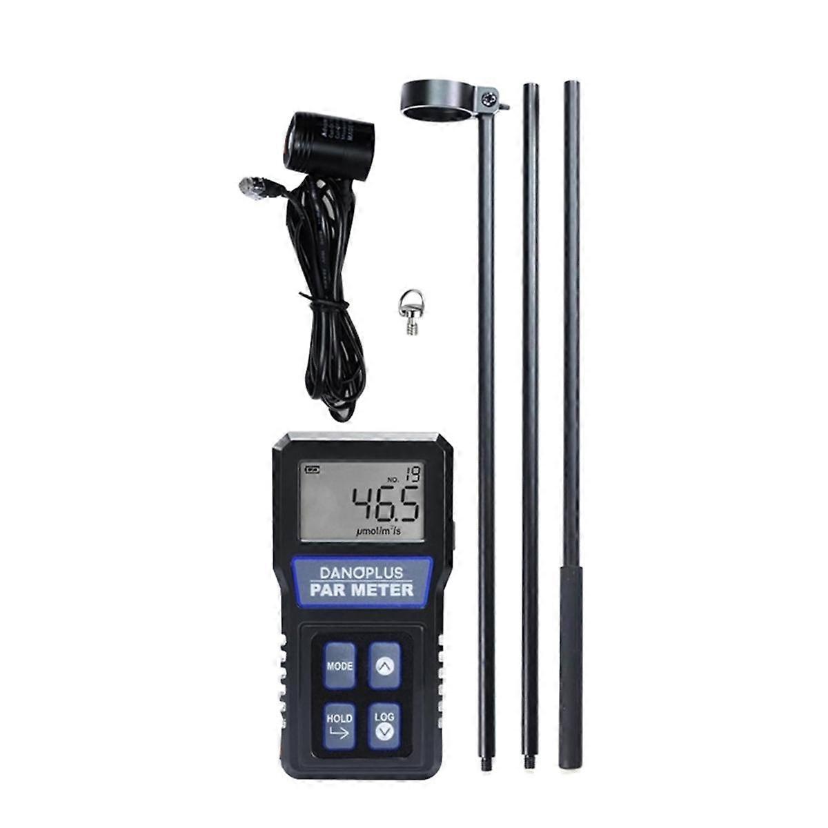 Waterproof Probe Light Meter Digital Display Light Energy Meter Probe Illuminometer Split Type Ligh